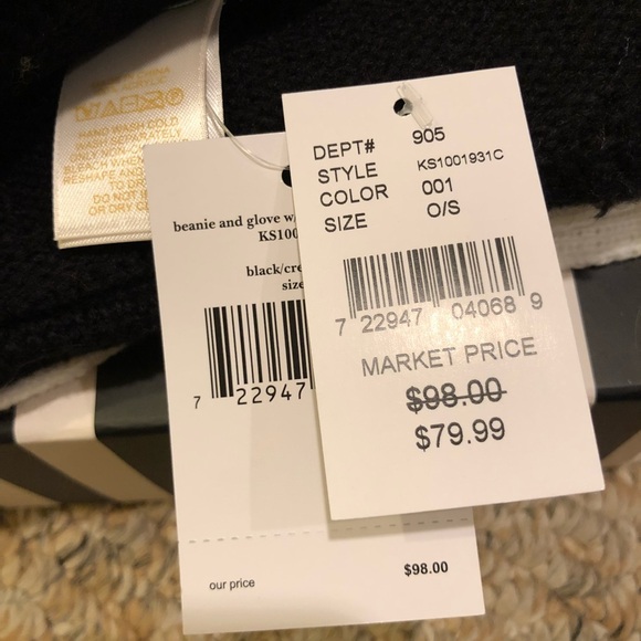 🌟perfect holiday gift🌟NWT Kate Spade beanie - Picture 3 of 6